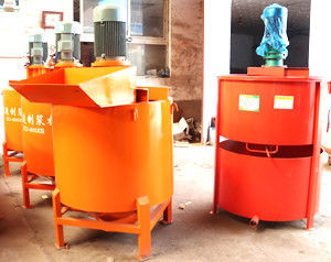 중국 200-700L 수용량 박격포 믹서 기계, 시멘트 박격포 펌프를 모는 산업 마찰 협력 업체