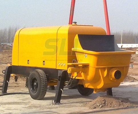 중국 박격포는 작은 구체 펌프, 건설사업을 위한 작은 시멘트 펌프를 옮깁니다 협력 업체